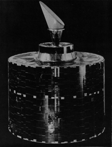 Image of the INTELSAT 3 F-8 spacecraft.