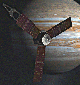 Image of the Juno spacecraft.
