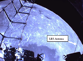 Example image of the Lunar Radar Sounder (LRS) instrumentation.