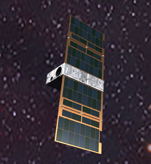 Image of the LICIACube spacecraft.