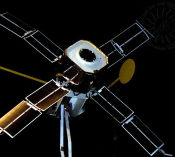Image of the Magsat spacecraft.