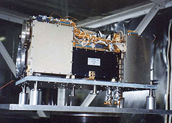 Example image of the Infrared Mineralogical Mapping Spectrometer (OMEGA) instrumentation.
