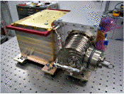 Example image of the Neutral Gas and Ion Mass Spectrometer (NGIMS) instrumentation.