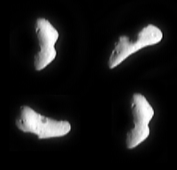 [NEAR encounter images of asteroid Eros]