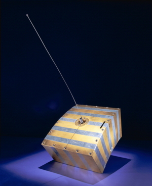 Image of the OSCAR  1 spacecraft.