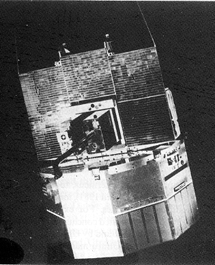 Image of the OSO 7 spacecraft.