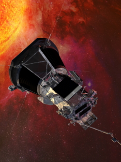 Image of the Parker Solar Probe spacecraft.