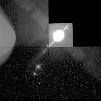 Example image of the Saturn Ring Plane Crossing Images 1995-1996 (PDS) data collection.