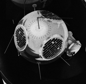 Image of the SECOR  1A spacecraft.