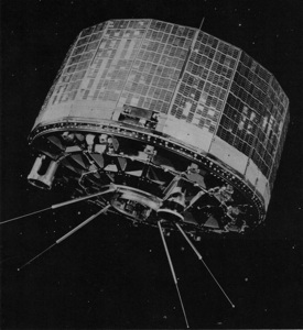 Image of the TIROS  6 spacecraft.