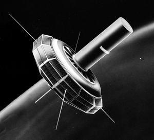 Image of the TRAAC spacecraft.