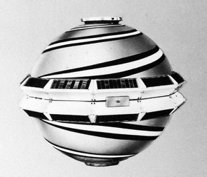 Image of the Transit 1B spacecraft.