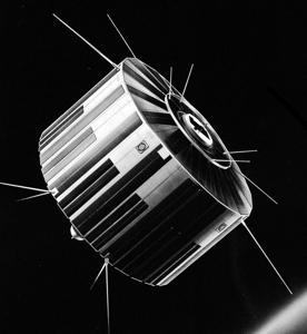 Image of the Transit 4B spacecraft.