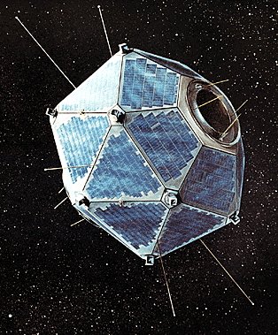 Image of the Vela  5A spacecraft.