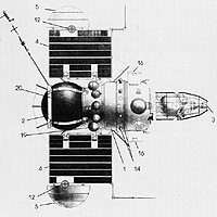 Image of the Sputnik 19 spacecraft.