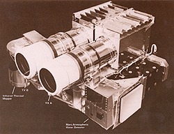Example image of the Orbiter Imaging instrumentation.