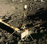 Example image of the Lunar Surface Magnetometer instrumentation.