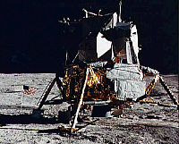 Image of the Apollo 14 Lunar Module /ALSEP spacecraft.