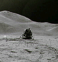 Image of the Apollo 15 Lunar Module /ALSEP spacecraft.