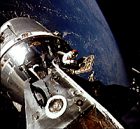 Image of the Apollo  9 spacecraft.