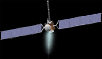 Image of the Dawn spacecraft.