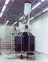 Image of the IMEWS 4 spacecraft.