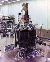 Image of the IMEWS 5 spacecraft.