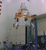 Image of the USA 107 spacecraft.