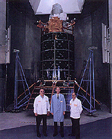 Image of the USA 130 spacecraft.