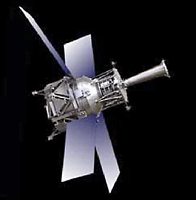 Image of the Gravity Probe B spacecraft.