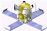 Image of the HETE 2 spacecraft.