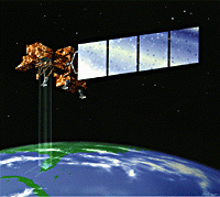 Image of the Landsat 7 spacecraft.
