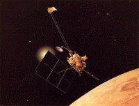 Image of the Mars Observer spacecraft.