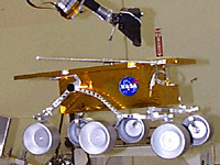 Image of the Mars Surveyor 2001 Rover spacecraft.