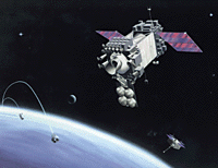 Image of the MSX spacecraft.