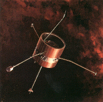 Image of the Pioneer  9 spacecraft.