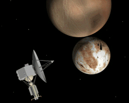 Image of the Pluto Kuiper Express spacecraft.
