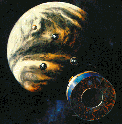 [Artists conception of Pioneer Venus Probes]