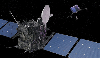 Image of the Rosetta spacecraft.