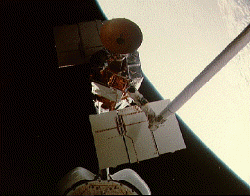 Image of the SMM spacecraft.