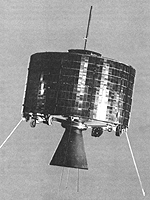 Image of the Syncom 2 spacecraft.