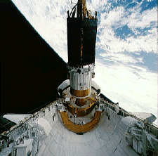 Image of the TDRS-F spacecraft.