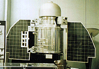 Image of the Mars 1960B spacecraft.