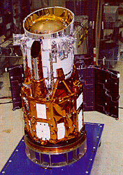 Image of the WIRE spacecraft.