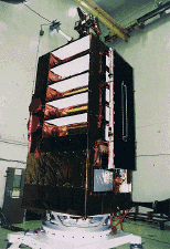 Image of the X-Ray Timing Explorer spacecraft.